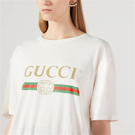 boujee white t-shirt gucci|gucci jersey t shirt.